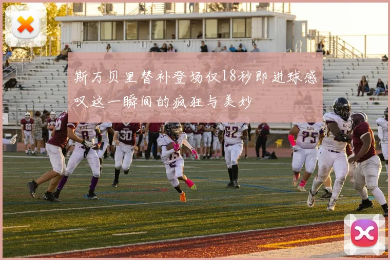 斯万贝里替补登场仅18秒即进球感叹这一瞬间的疯狂与美妙